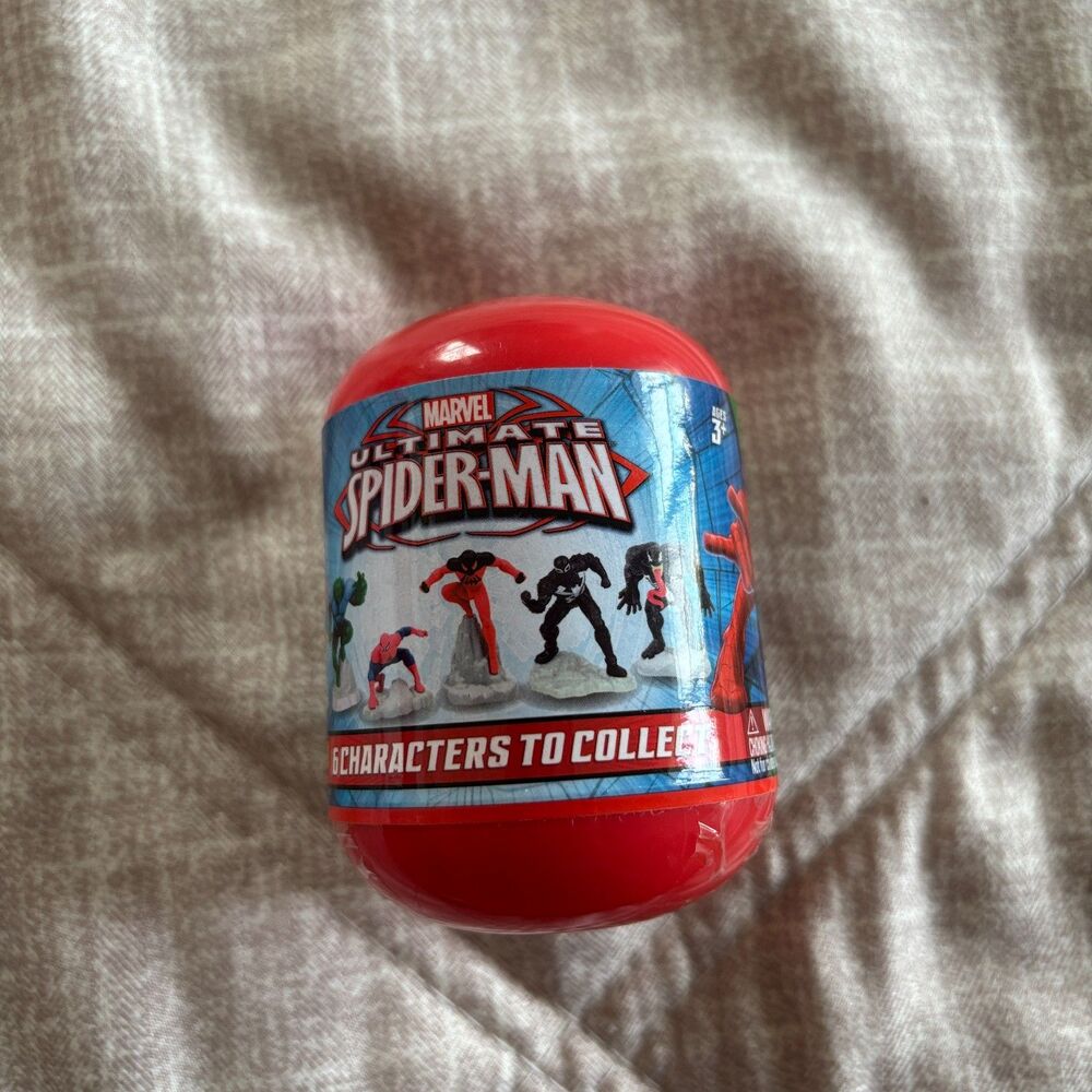 Sealed Marvel Ultimate Spider-Man Mash'Ems Blind Capsule Squishy Mystery Toy
